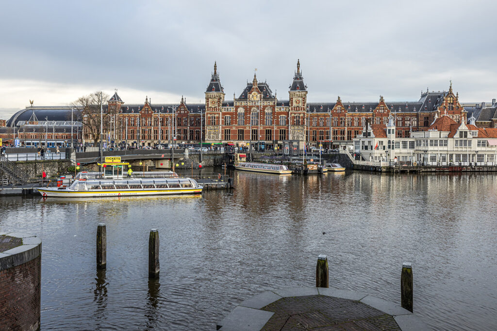 Parkeren bij Bijenkorf Amsterdam